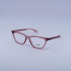 Versace VE3352U 5322 Eyeglasses Peach 53mm Cat Eye Frame